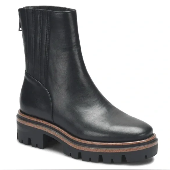 Kork-Ease | Shoes | Nwot Korks Vivi Lug Sole Boot In Black  display picture 2